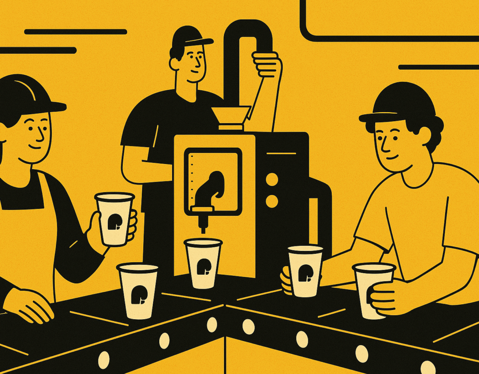 özel baskılı karton bardak